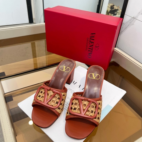 Replica Valentino Slippers For Women #1198491 $88.00 USD for Wholesale