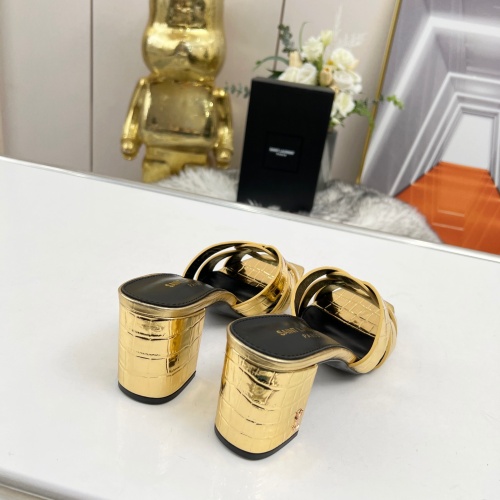 Replica Yves Saint Laurent YSL Slippers For Women #1198755 $82.00 USD for Wholesale