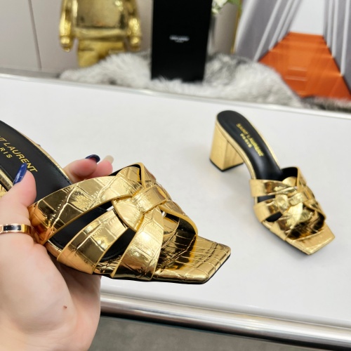 Replica Yves Saint Laurent YSL Slippers For Women #1198755 $82.00 USD for Wholesale