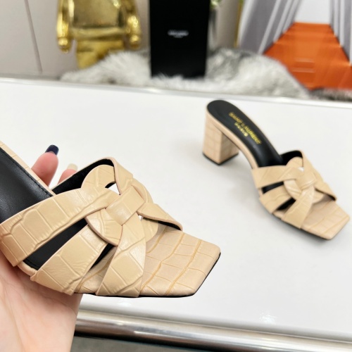 Replica Yves Saint Laurent YSL Slippers For Women #1198762 $82.00 USD for Wholesale