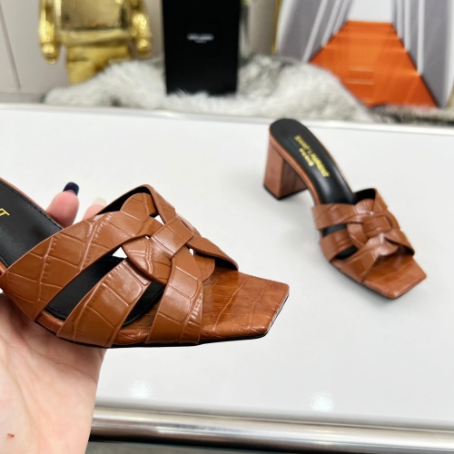 Replica Yves Saint Laurent YSL Slippers For Women #1198767 $82.00 USD for Wholesale