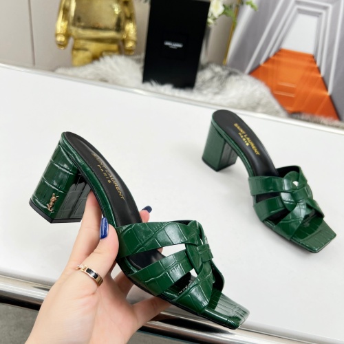 Replica Yves Saint Laurent YSL Slippers For Women #1198768 $82.00 USD for Wholesale