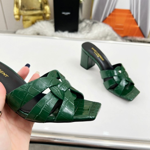 Replica Yves Saint Laurent YSL Slippers For Women #1198768 $82.00 USD for Wholesale