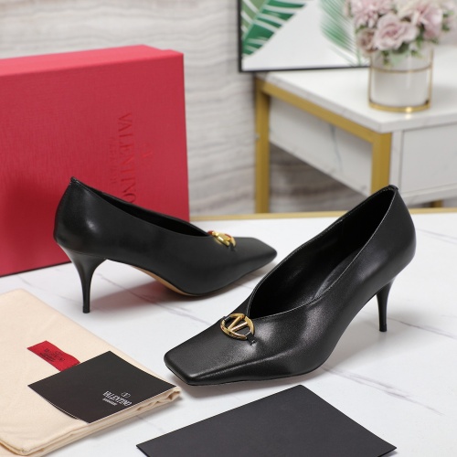 Replica Valentino High-Heeled Shoes For Women #1198801 $118.00 USD for Wholesale