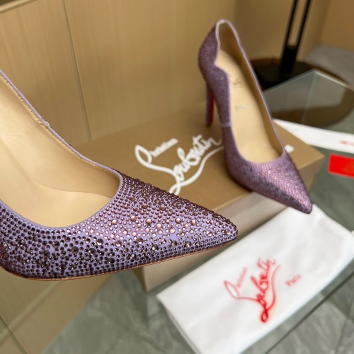 Replica Christian Louboutin High-heeled shoes For Women #1198964 $125.00 USD for Wholesale