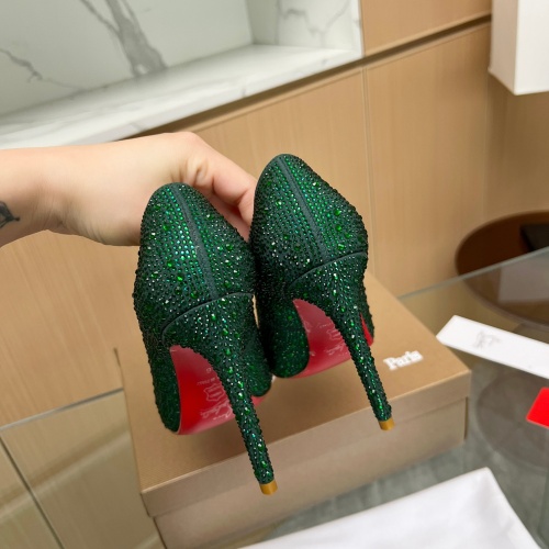 Replica Christian Louboutin High-heeled shoes For Women #1198966 $125.00 USD for Wholesale