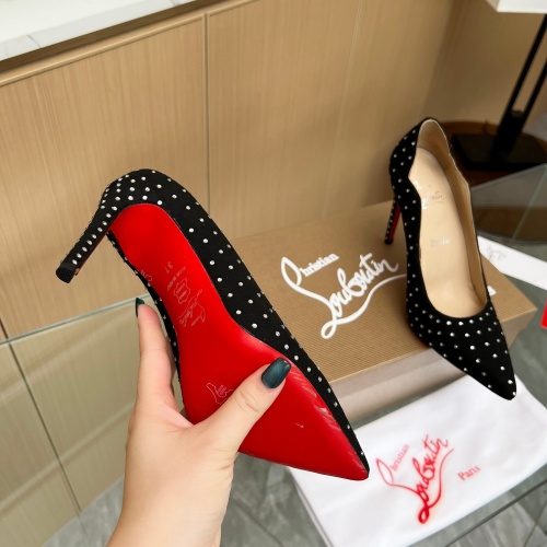 Replica Christian Louboutin High-heeled shoes For Women #1198968 $125.00 USD for Wholesale