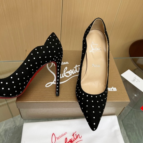 Replica Christian Louboutin High-heeled shoes For Women #1198968 $125.00 USD for Wholesale