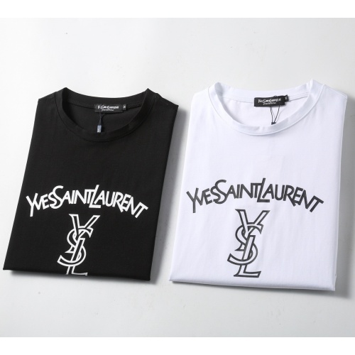 Replica Yves Saint Laurent YSL T-shirts Short Sleeved For Men #1199867 $25.00 USD for Wholesale