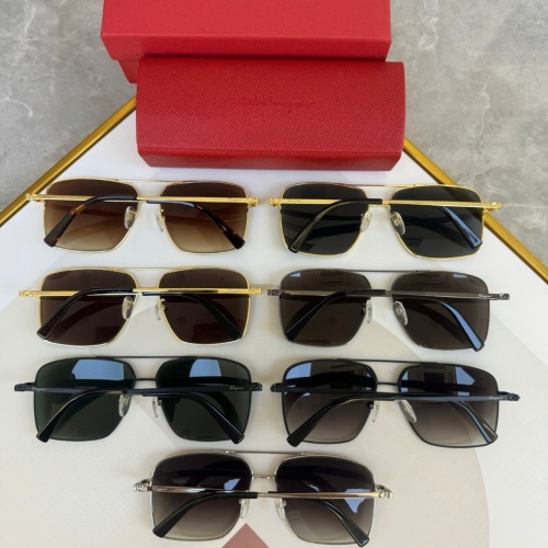 Replica Salvatore Ferragamo AAA Quality Sunglasses #1200700 $45.00 USD for Wholesale