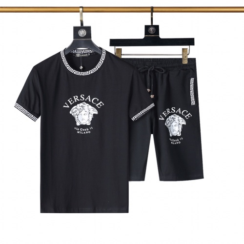 Versace Tracksuits Short Sleeved For Men #1200945