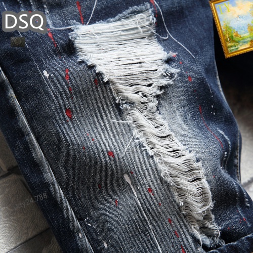 Replica Dsquared Jeans For Men #1201569 $40.00 USD for Wholesale