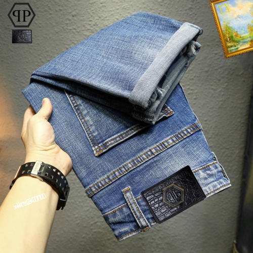 Replica Philipp Plein PP Jeans For Men #1201583 $40.00 USD for Wholesale