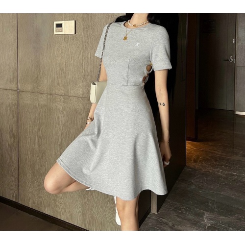 Replica Celine Dresses Short Sleeved For Women #1201934 $80.00 USD for Wholesale