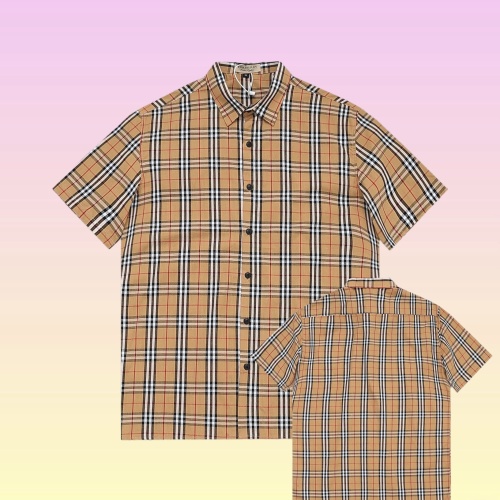 Burberry Shirts Short Sleeved For Unisex #1202884, $48.00 USD, [ITEM#1202884], Burberry Shirts