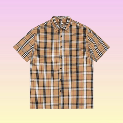 Replica Burberry Shirts Short Sleeved For Unisex #1202884 $48.00 USD for Wholesale