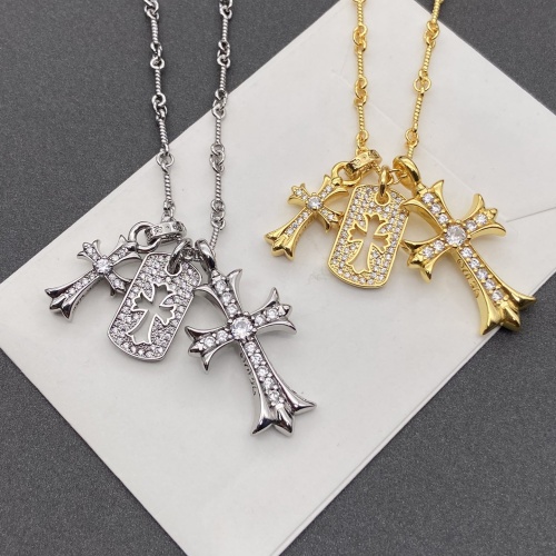 Replica Chrome Hearts Necklaces #1202955 $42.00 USD for Wholesale