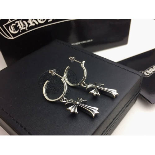 Replica Chrome Hearts Earrings #1203026 $25.00 USD for Wholesale