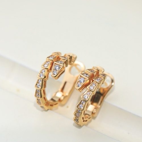 Replica Bvlgari Earrings For Women #1203329 $40.00 USD for Wholesale