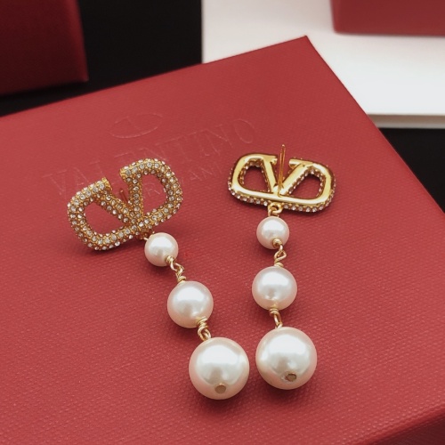 Replica Valentino Earrings For Women #1203572 $34.00 USD for Wholesale