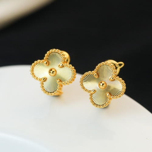 Replica Van Cleef & Arpels Earrings For Women #1203615 $56.00 USD for Wholesale