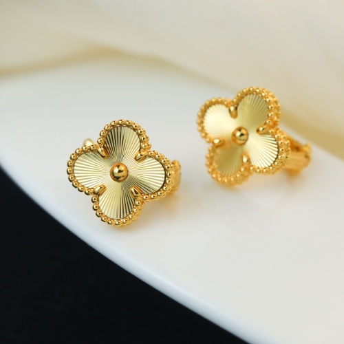 Replica Van Cleef & Arpels Earrings For Women #1203615 $56.00 USD for Wholesale