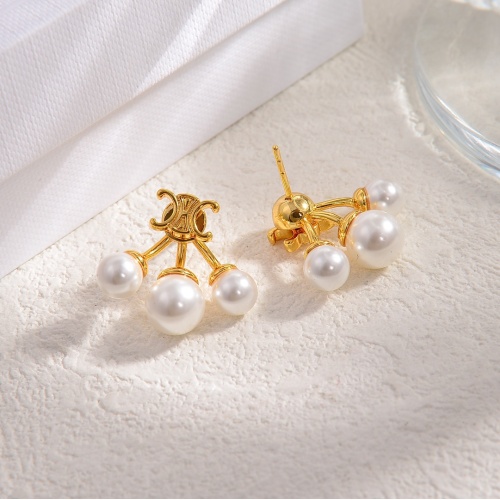 Replica Celine Earrings For Women #1203677 $29.00 USD for Wholesale