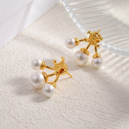 Replica Celine Earrings For Women #1203677 $29.00 USD for Wholesale