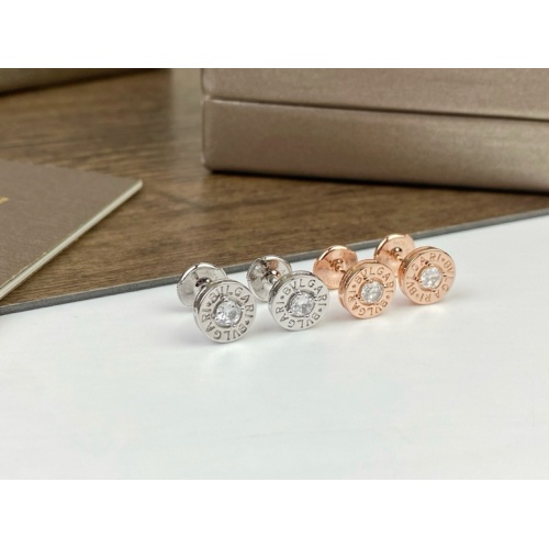 Replica Bvlgari Earrings For Women #1203963 $29.00 USD for Wholesale