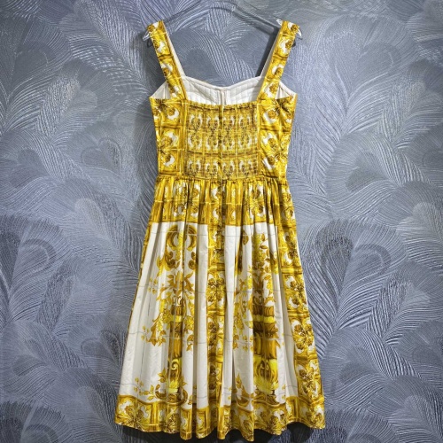 Replica Dolce & Gabbana Dresses Sleeveless For Women #1204388 $128.00 USD for Wholesale