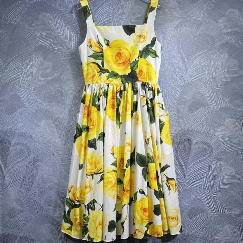 Replica Dolce & Gabbana Dresses Sleeveless For Women #1204389 $118.00 USD for Wholesale