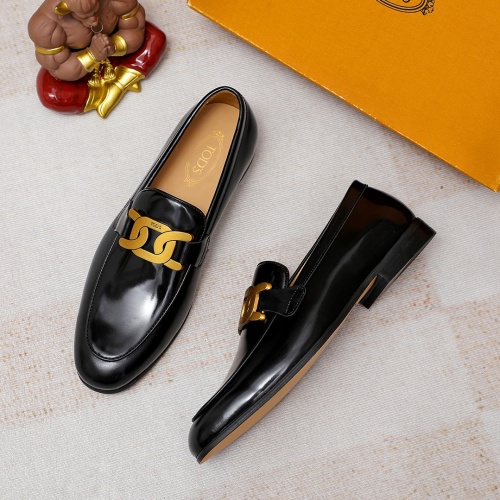 Replica TOD'S Oxfords Shoes #1204954 $98.00 USD for Wholesale