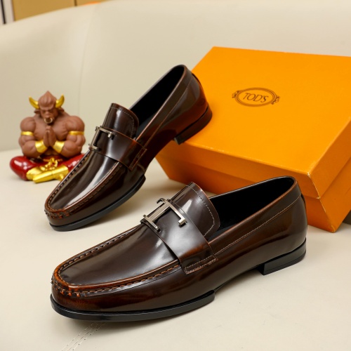 Replica TOD'S Oxfords Shoes #1204959 $88.00 USD for Wholesale