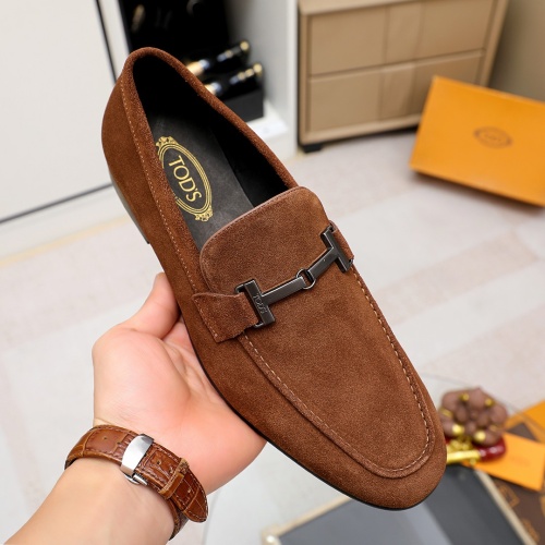 Replica TOD'S Oxfords Shoes #1204973 $98.00 USD for Wholesale