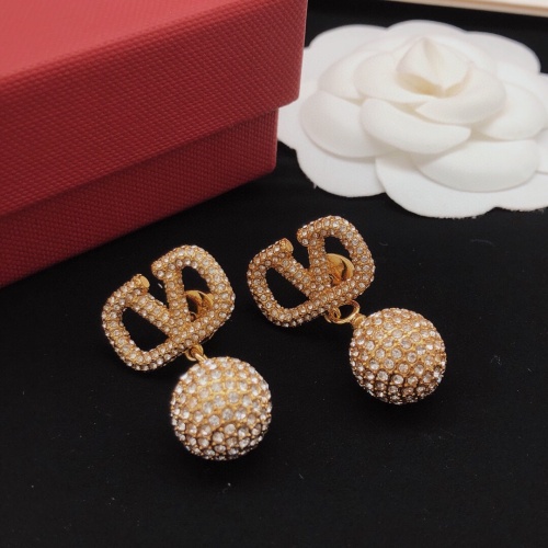 Replica Valentino Earrings For Women #1205045 $36.00 USD for Wholesale