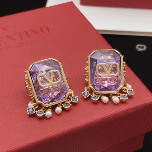 Replica Valentino Earrings For Women #1205117 $36.00 USD for Wholesale