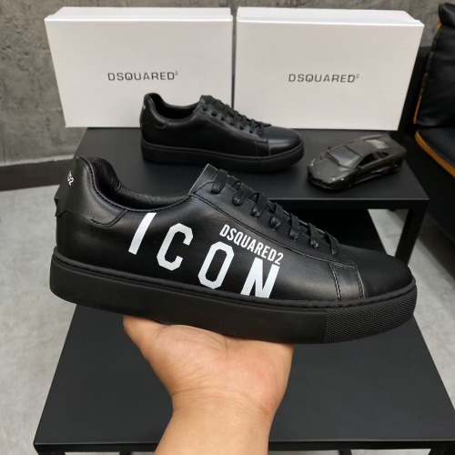 Replica Dsquared Casual Shoes For Men #1205190 $82.00 USD for Wholesale