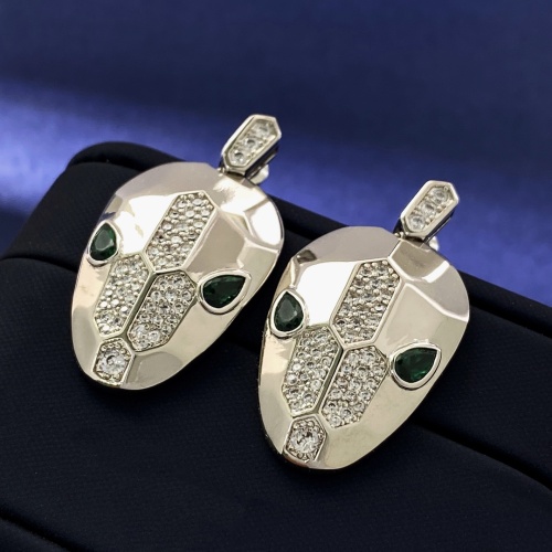 Replica Bvlgari Earrings For Women #1205259 $32.00 USD for Wholesale