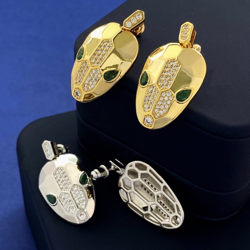 Replica Bvlgari Earrings For Women #1205260 $32.00 USD for Wholesale