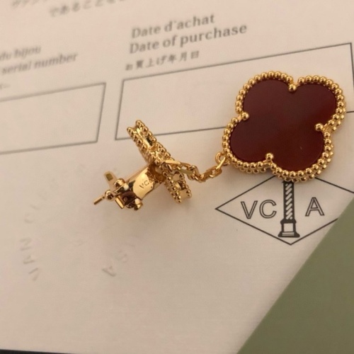 Replica Van Cleef & Arpels Earrings For Women #1205328 $36.00 USD for Wholesale