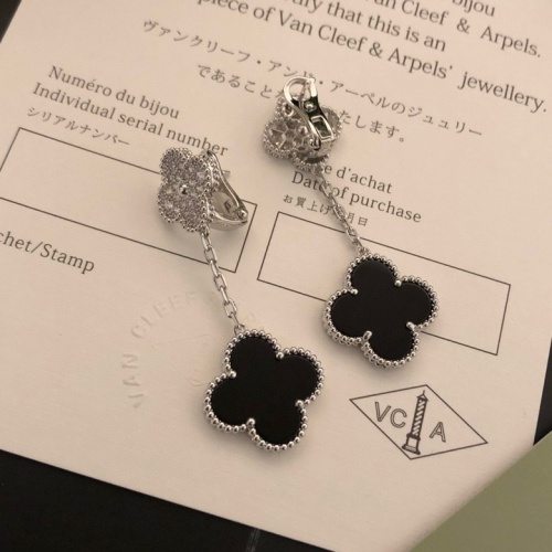 Replica Van Cleef & Arpels Earrings For Women #1205361 $34.00 USD for Wholesale