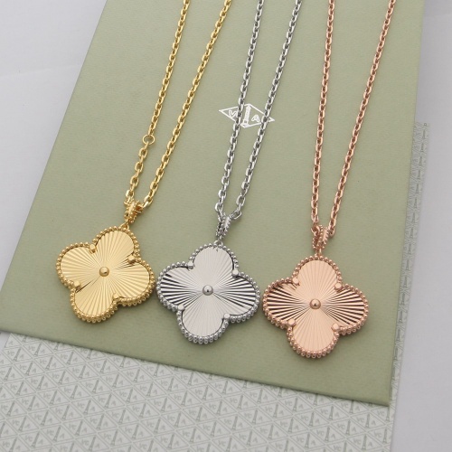 Replica Van Cleef & Arpels Necklaces For Women #1205873 $32.00 USD for Wholesale