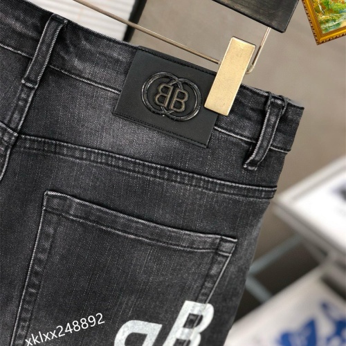 Replica Balenciaga Jeans For Men #1206487 $48.00 USD for Wholesale