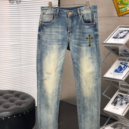 Chrome Hearts Jeans For Men #1206490