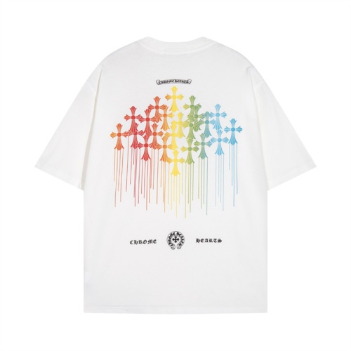 Chrome Hearts T-Shirts Short Sleeved For Unisex #1206885, $45.00 USD, [ITEM#1206885], Chrome Hearts T-Shirts