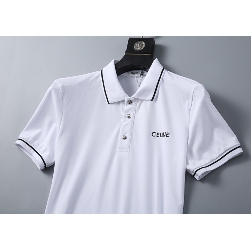 Replica Celine T-Shirts Short Sleeved For Men #1206975 $27.00 USD for Wholesale