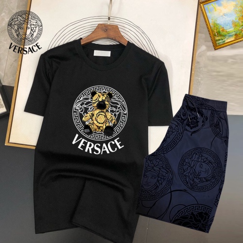 Versace Tracksuits Short Sleeved For Men #1206998