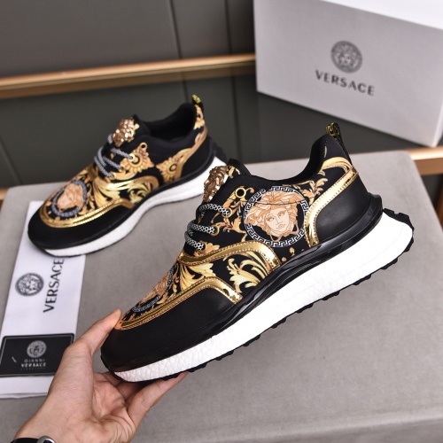 Replica Versace Casual Shoes For Men #1207101 $85.00 USD for Wholesale