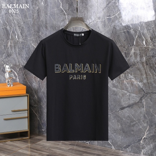 Balmain T-Shirts Short Sleeved For Men #1207192