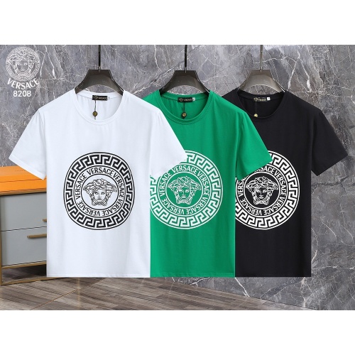 Replica Versace T-Shirts Short Sleeved For Men #1207298 $29.00 USD for Wholesale